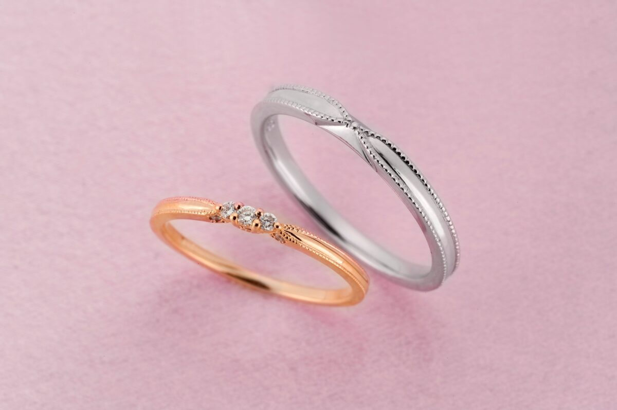 ラブボンドの結婚指輪「リボン」の画像
